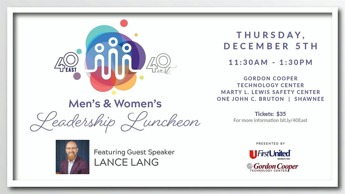 40East Men's and Women's Leadership Luncheon