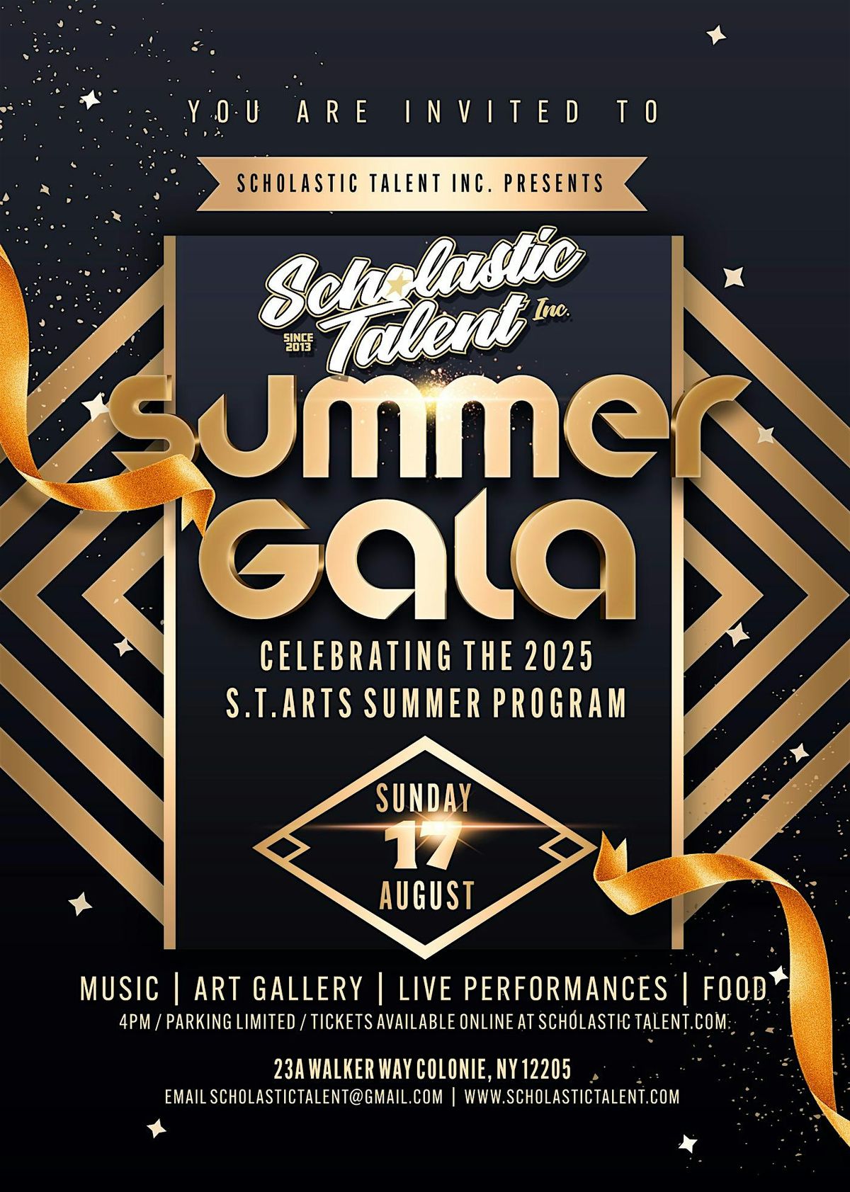 S.T.arts Summer Gala