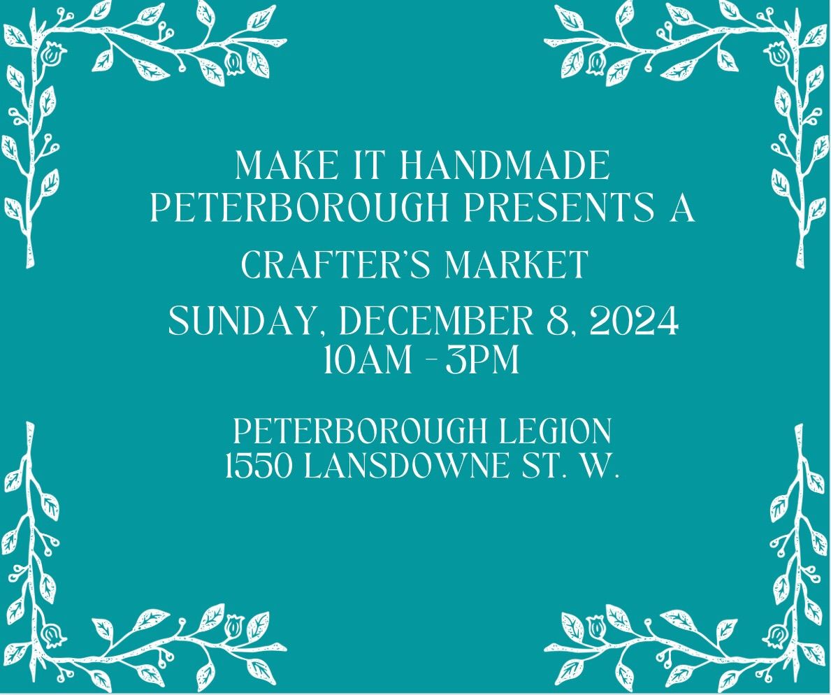 Make It Handmade Peterborough Crafters Event 