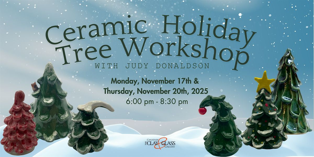 Ceramic Tree Workshop with Judy Donaldson