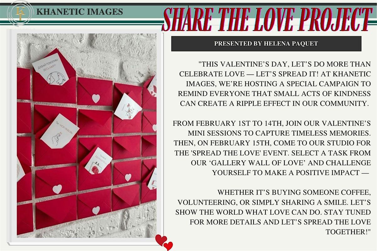 "Share the Love" Valentine's Project