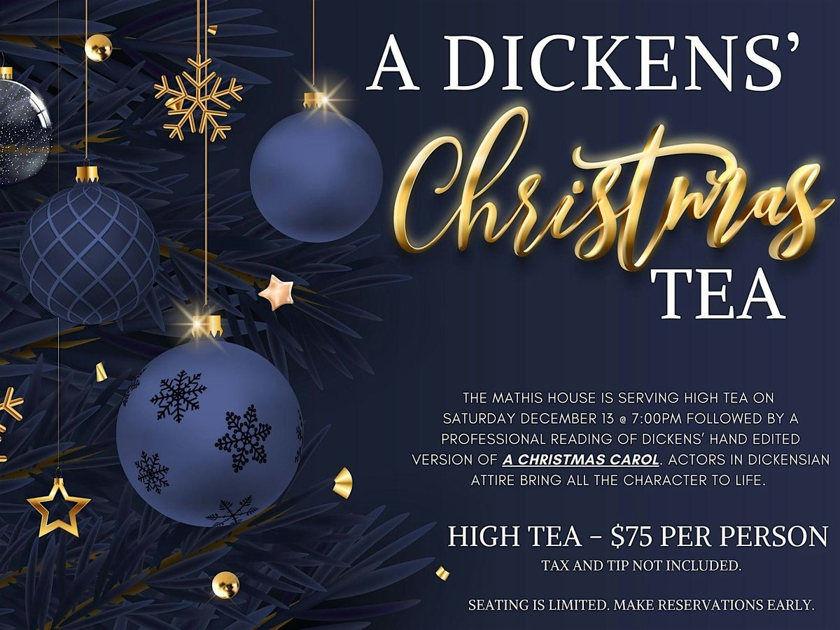 A Dickens Christmas Tea
