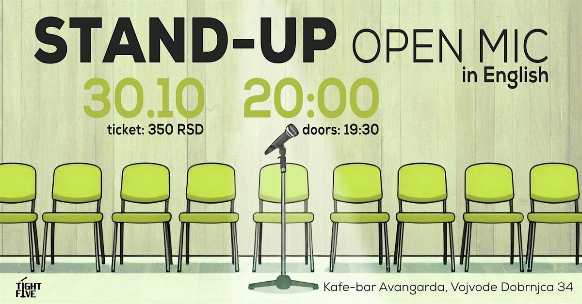 Stand-up open mic