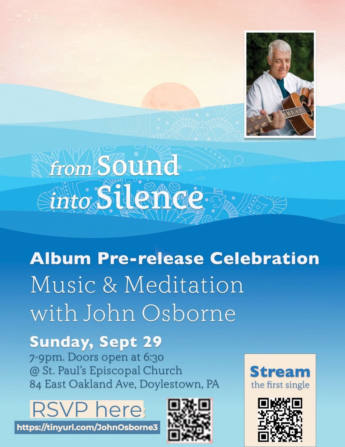 Music and Meditation with John Osborne