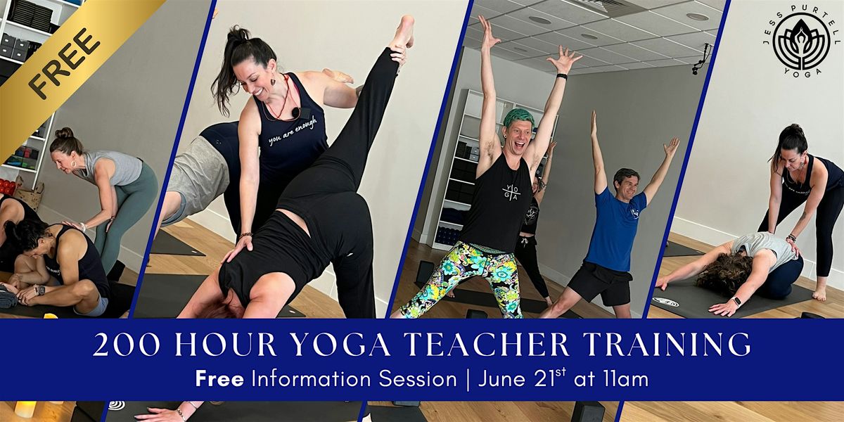 200 HR Yoga Teacher Training [FREE] Info Session
