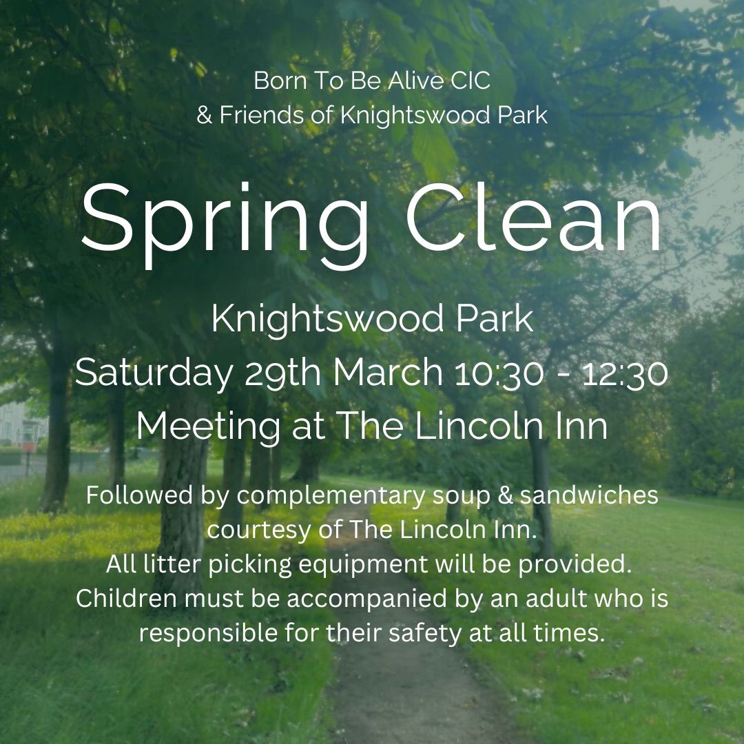 Spring Clean - Knightswood Park 