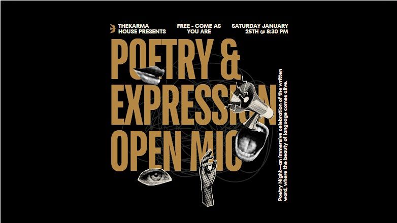 Poetry & Expression Open mic