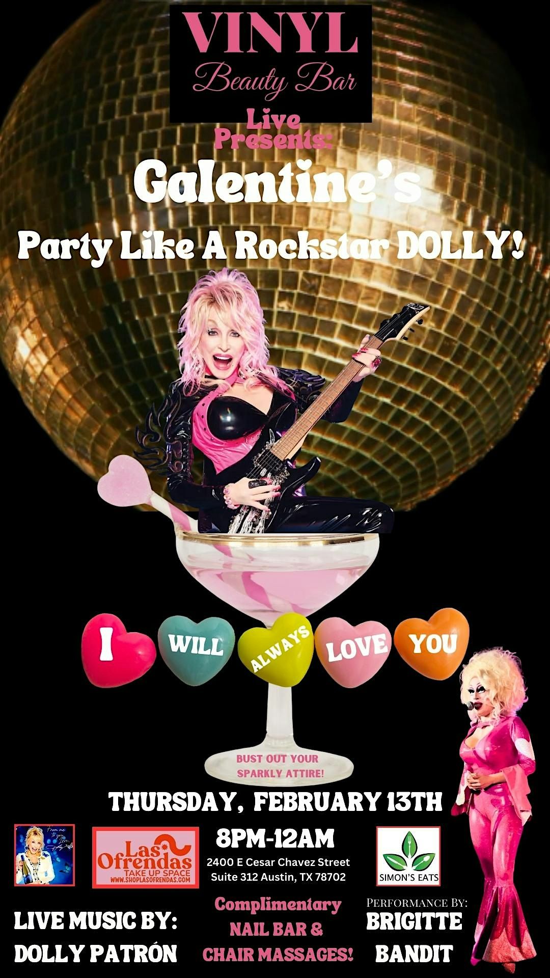 Galentine's Dolly Themed Party!