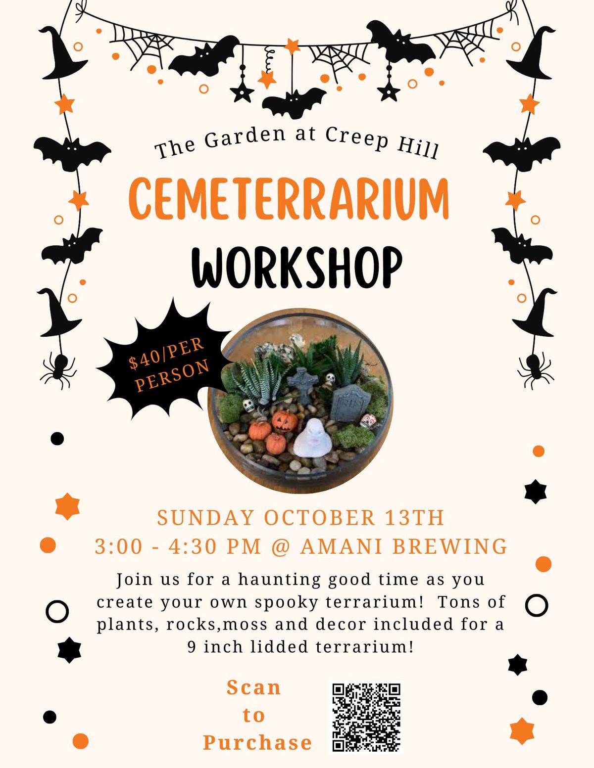 CemeTerrarium Workshop @ Amani Brewing