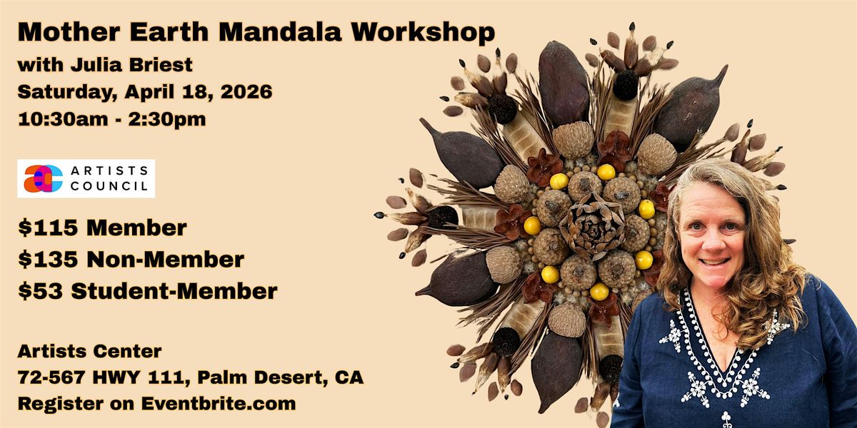 Mother Earth Mandala Workshop with Julia Briest