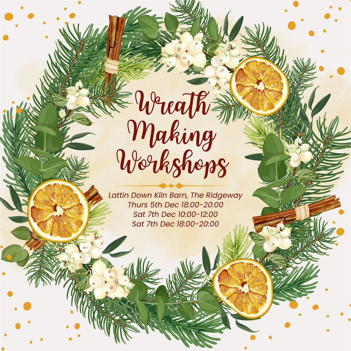 Festive Wreath Making Workshop