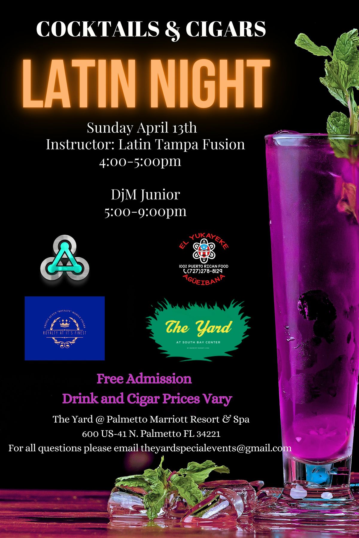 Cocktails & Cigars: Latin Night!