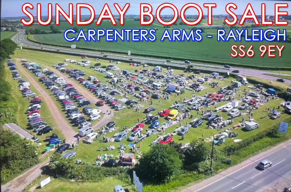 BOOT SALE THIS SUNDAY 31st JULY - RAYLEIGH, ESSEX