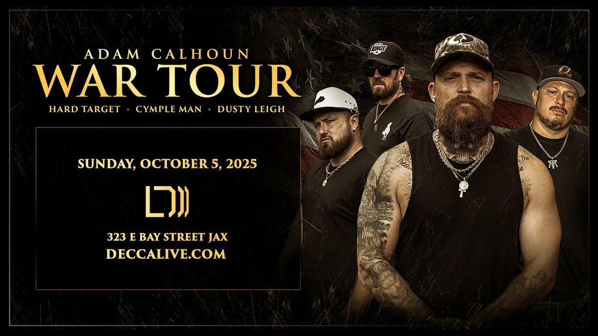 Adam Calhoun's AmerACAL2 Tour at DECCA LIVE | 10.05.25