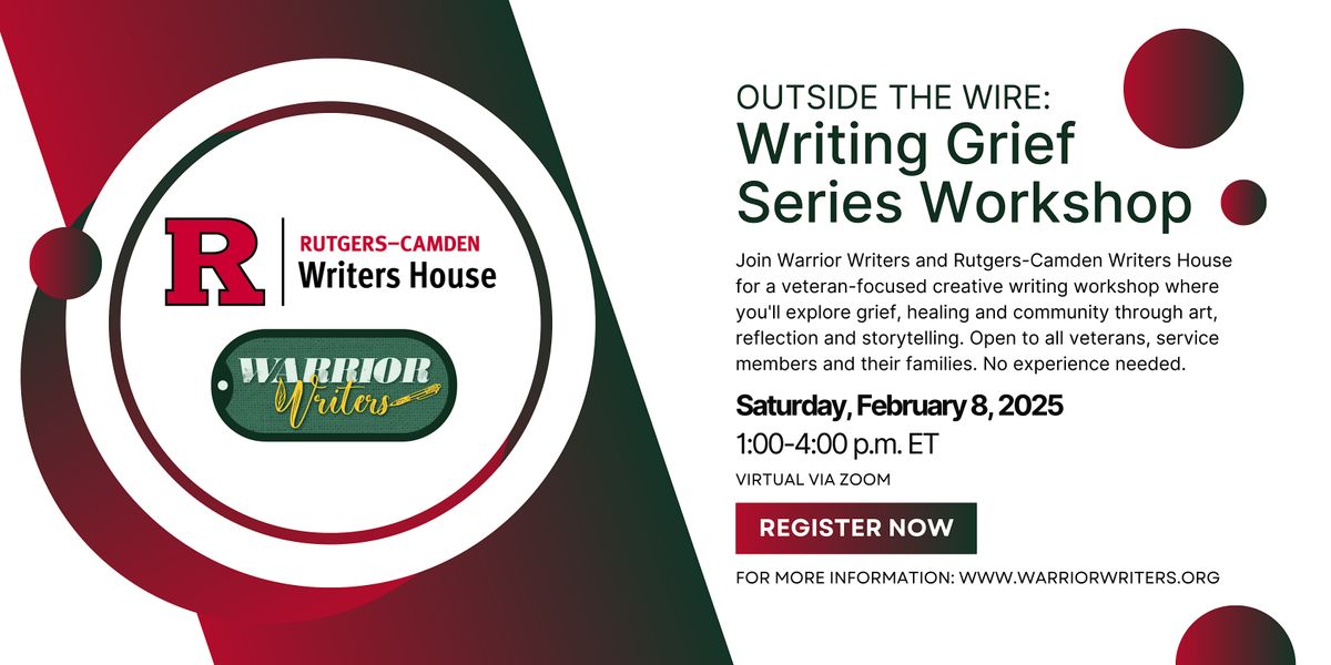 Outside the Wire: Writing Grief \u2014 Virtual Workshop