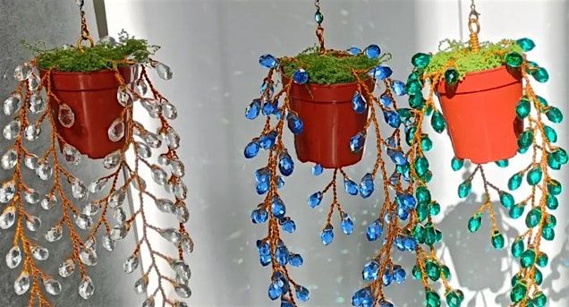 Beaded Hanging Plants