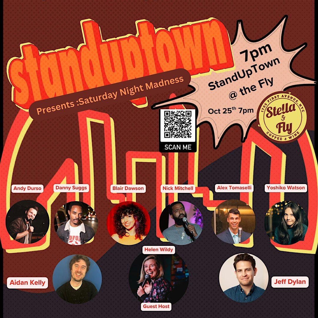 StandUpTown Comedy night @ Stella & Fly