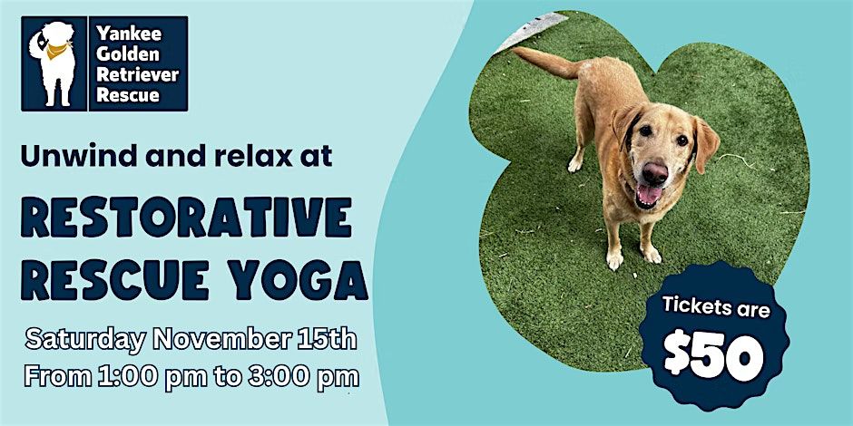 Restorative Rescue Yoga