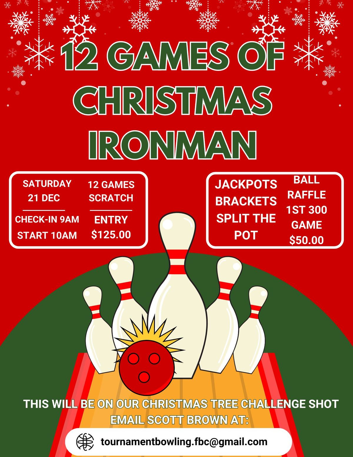 12 GAMES OF CHRISTMAS IRONMAN CHALLENGE