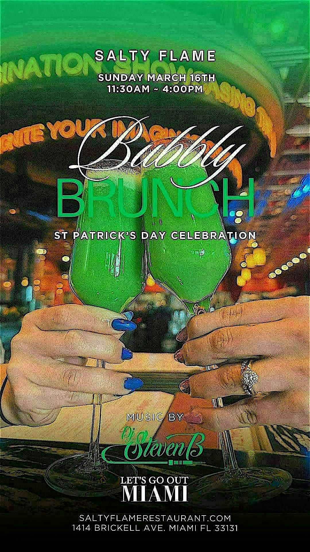 St Patrick's Day Brunch at Salty Flame