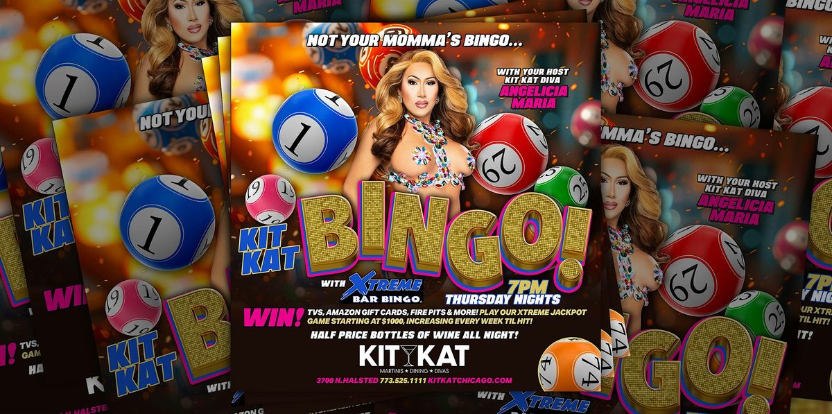 Drag Bingo Thursdays at Kit Kat Lounge