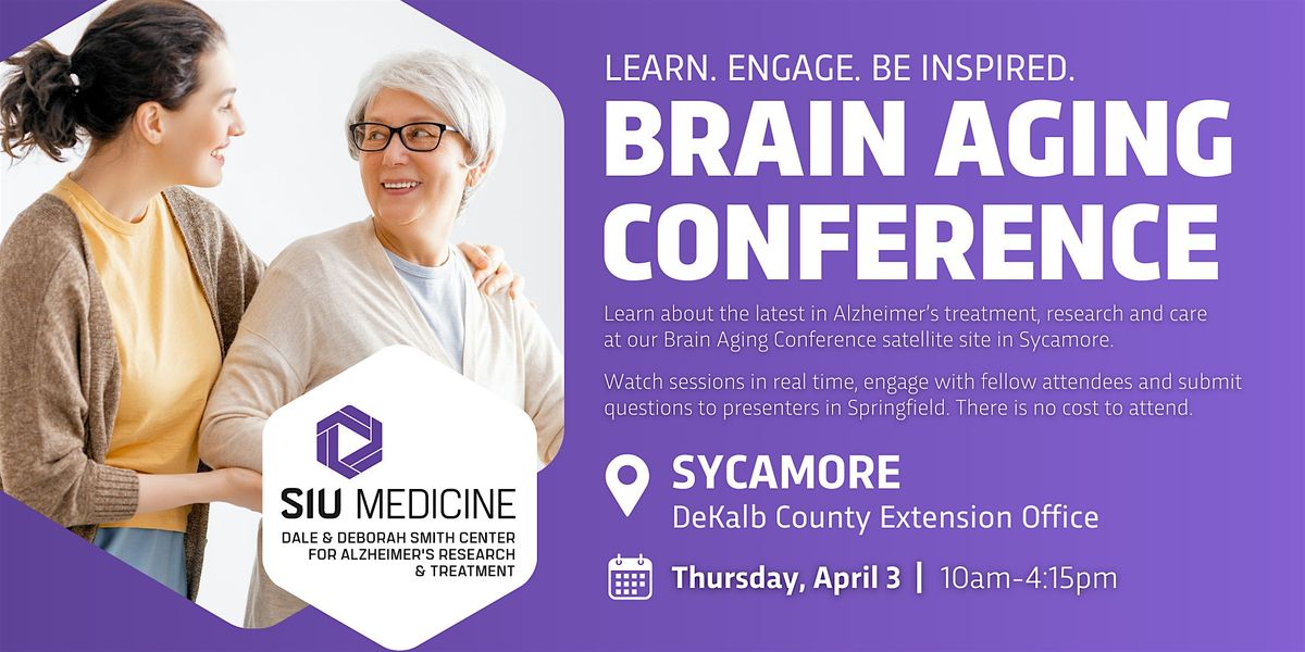 Sycamore satellite site - Brain Aging Conference