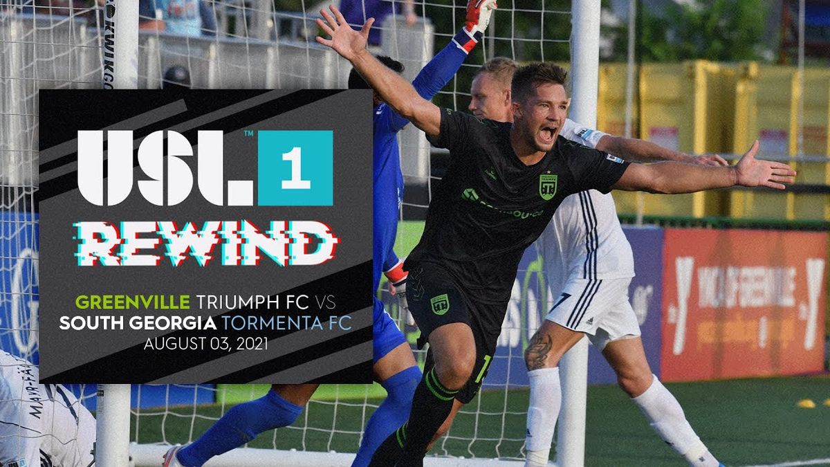 South Georgia Tormenta FC at Greenville Triumph Soccer at Paladin Stadium