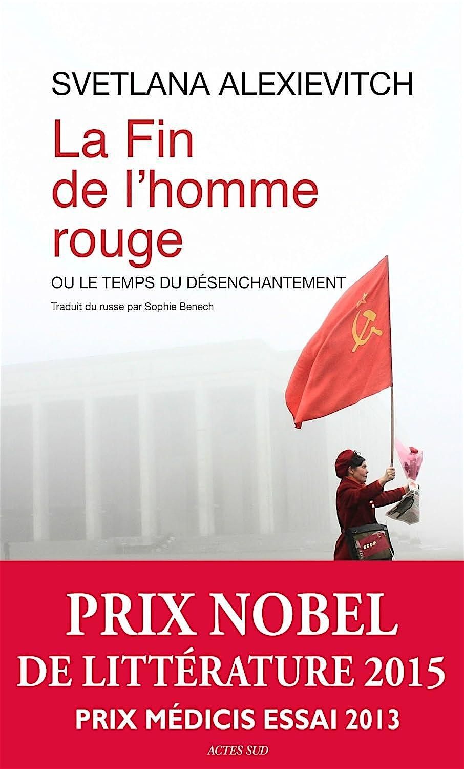 Club de lecture sur  1\/3 de La fin de l'homme rouge de Svetlana Alexievitch