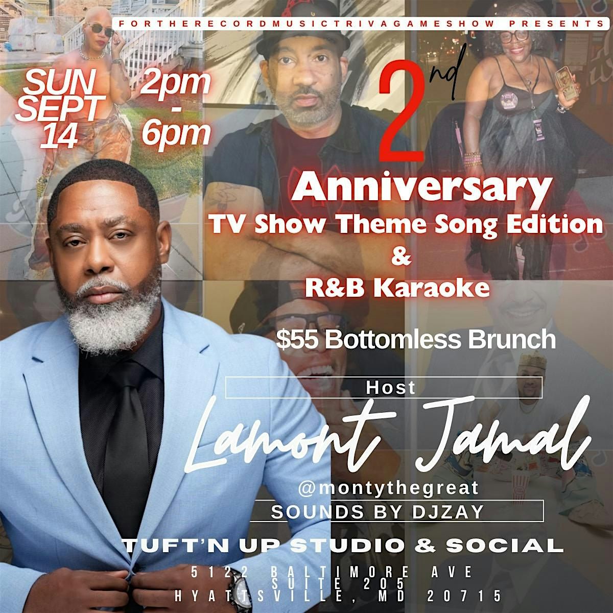 TV Show Theme Song Music Trivia & R&B Karaoke Brunch