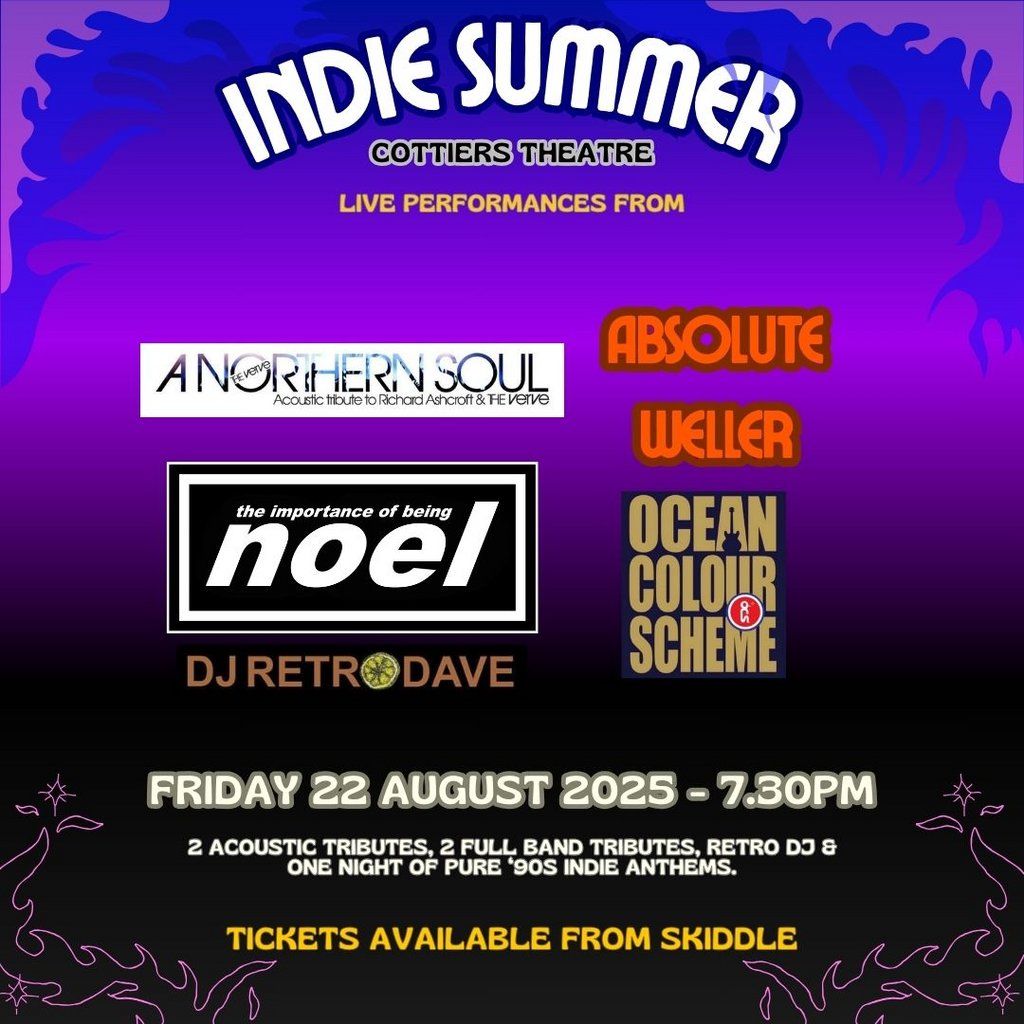 Summer Indie\/Britpop Night - Live Tributes & DJ