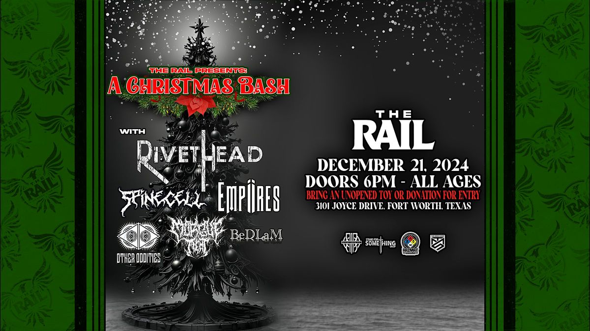 A Christmas Bash at The Rail!