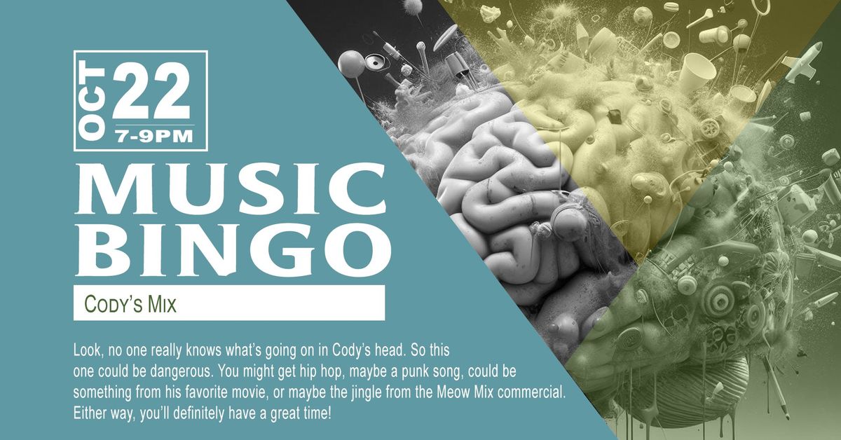 Music Bingo - Cody's Mix