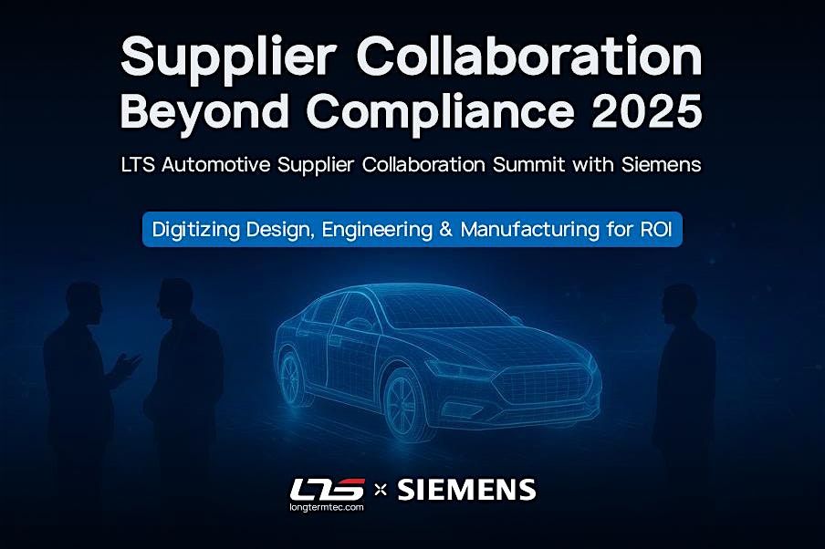 Supplier Collaboration Summit - LTS and Siemens - September 17 - Free Pass