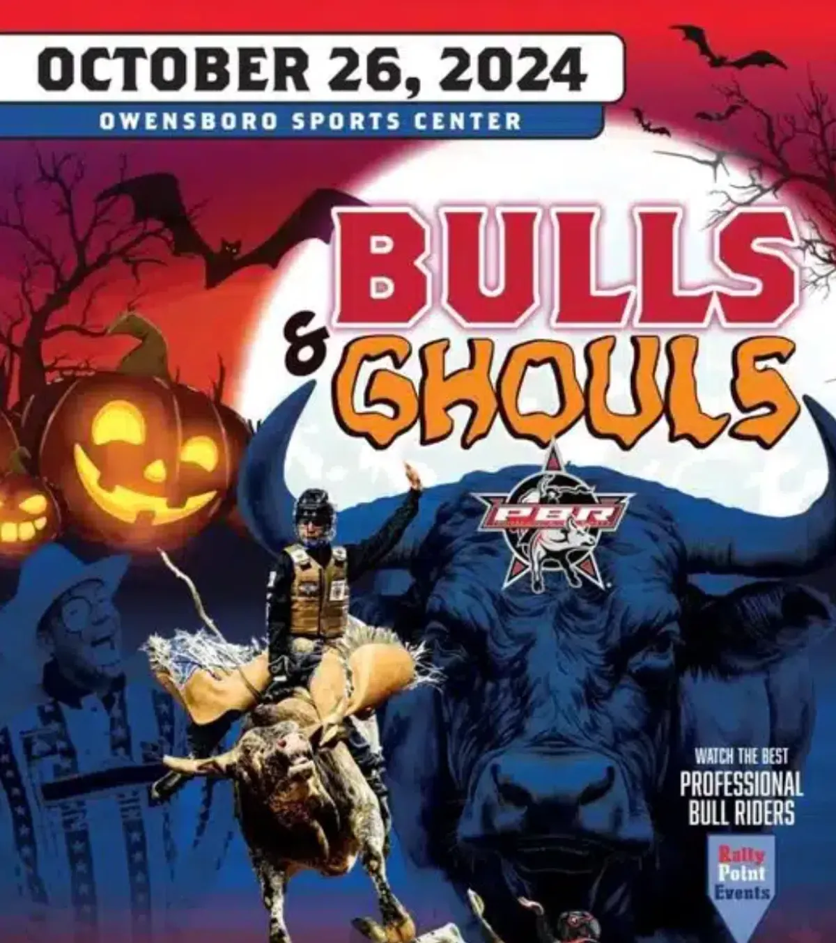 Owensboro PBR - Bulls & Ghouls at Owensboro Sportscenter