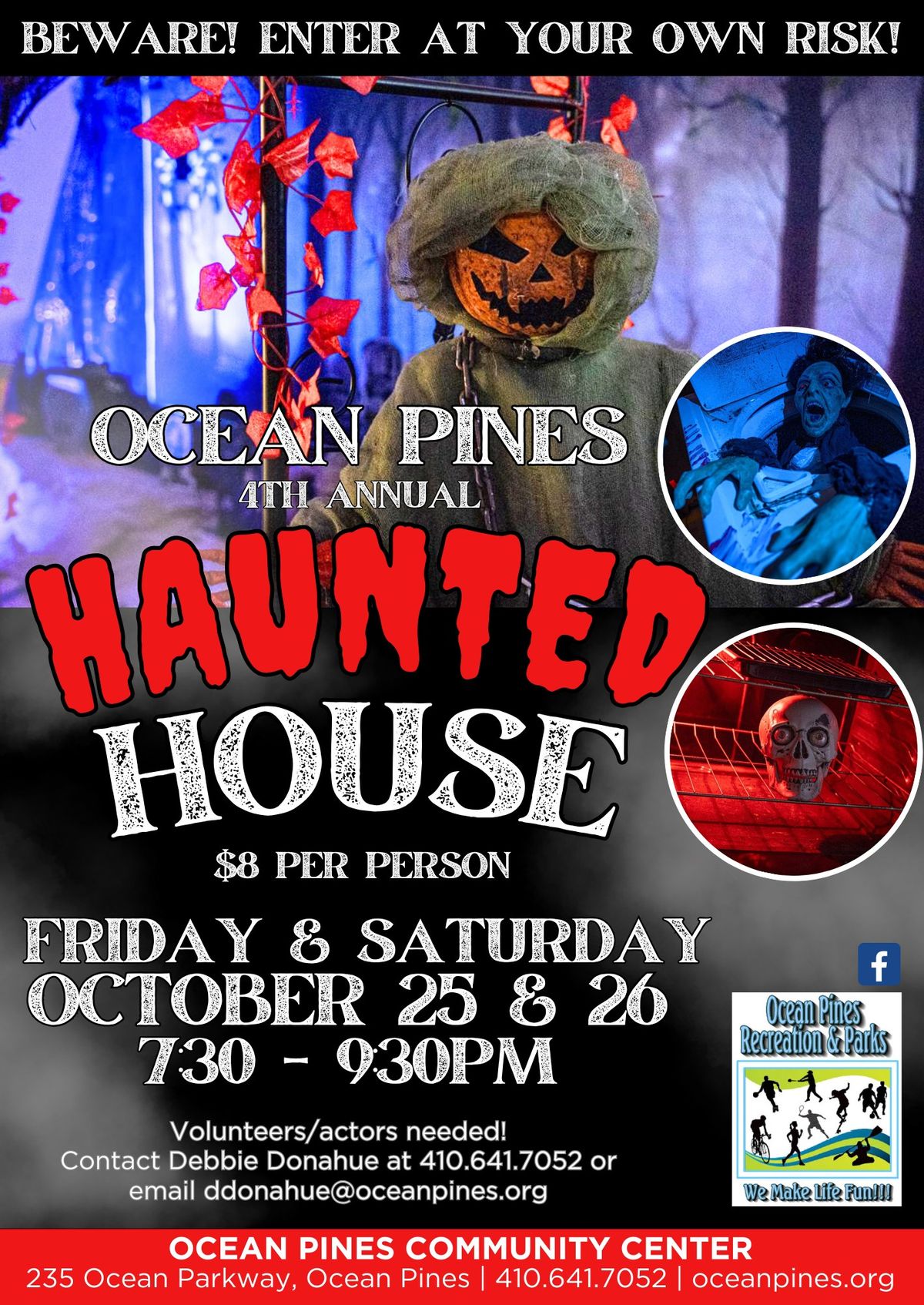 Ocean Pines 4th Annual Haunted House