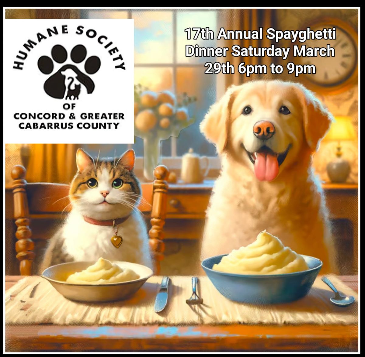 17th Annual Spayghetti Dinner 