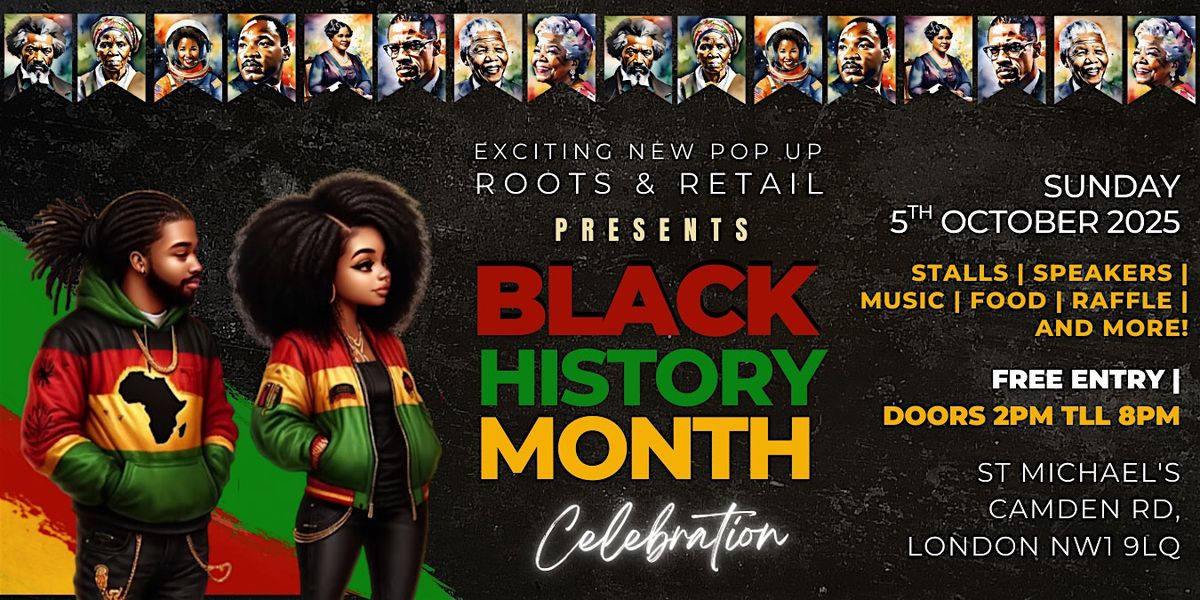 Roots & Retail Pop Up: Black History Month Edition