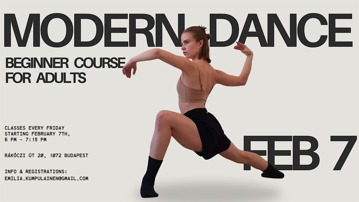 Modern Dance Classes in English