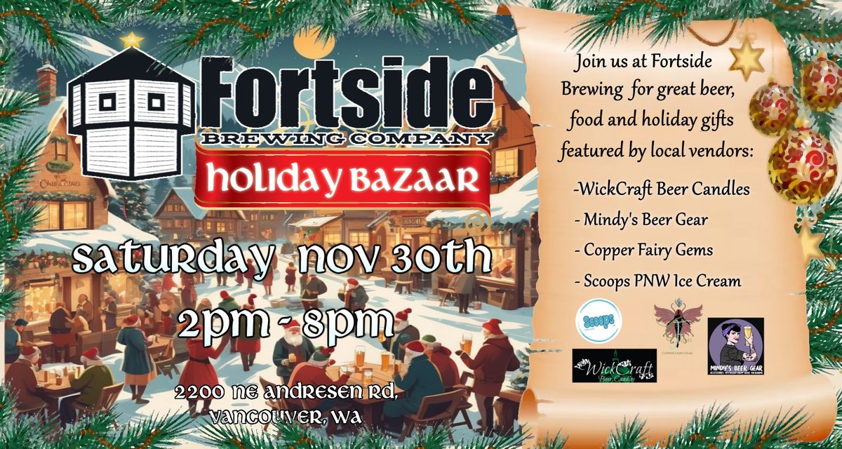 Fortside Brewing Holiday Bazaar