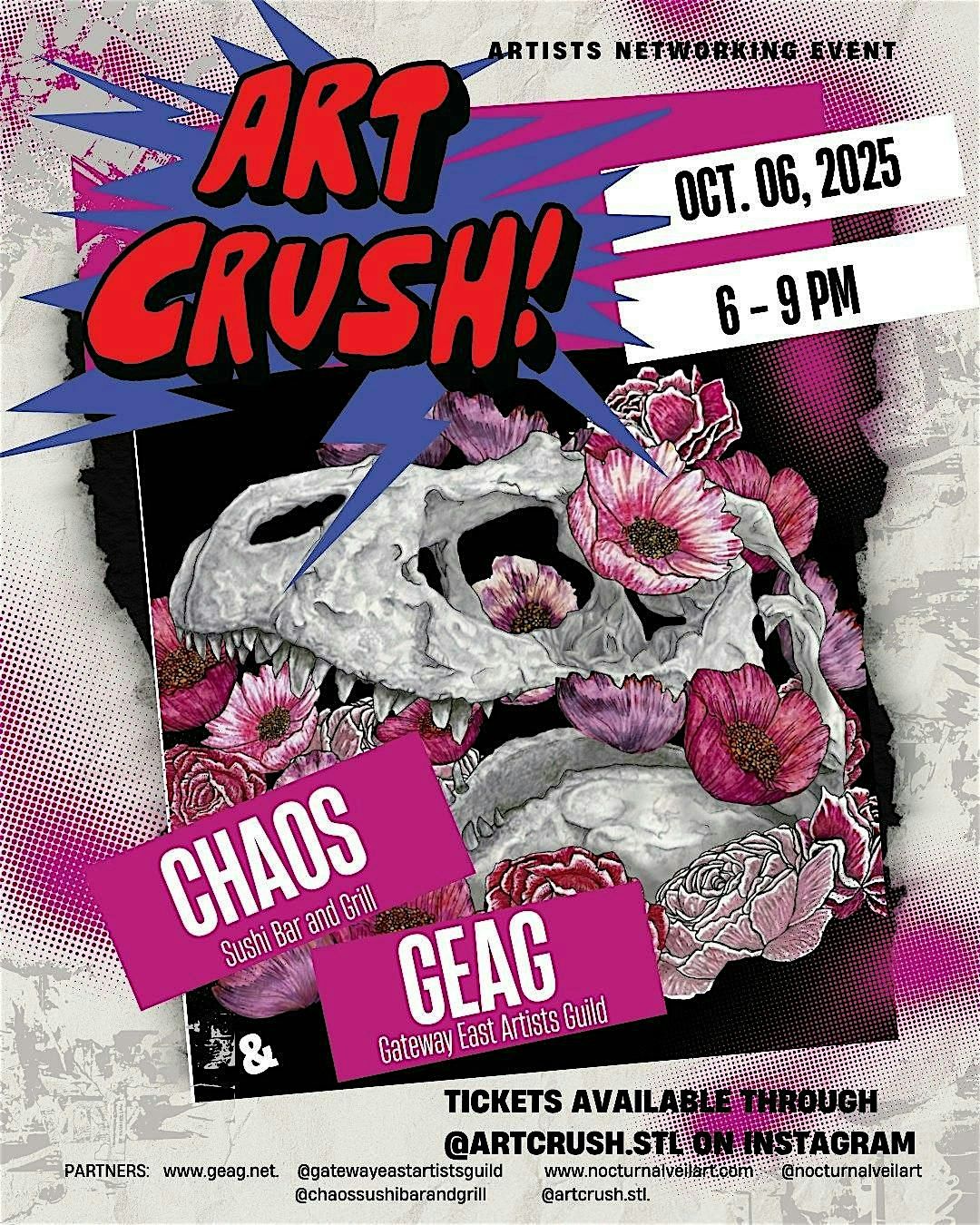 ARTCRUSH! @CHAOS Sushi in Belleville, IL