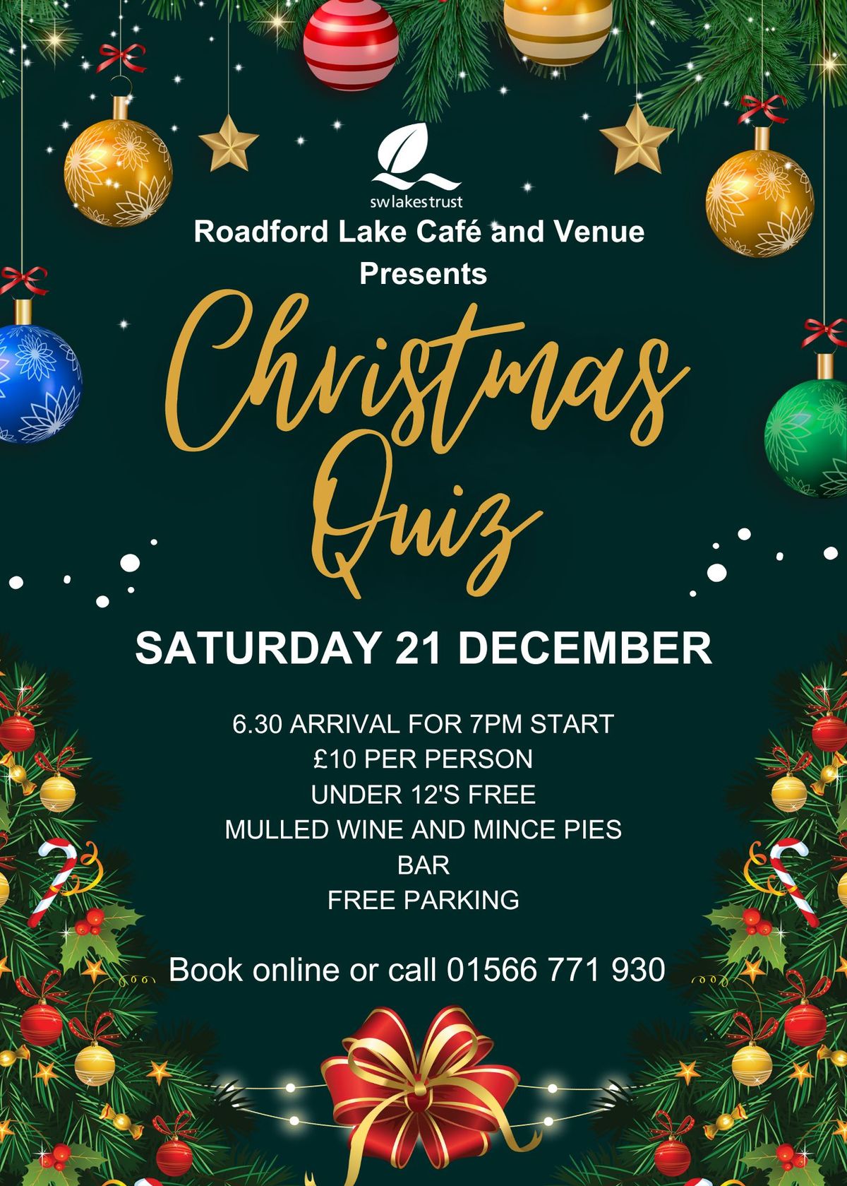 Roadford Lake Christmas Quiz