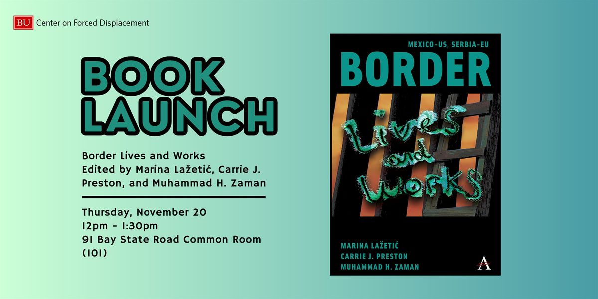 Book Launch: Border Lives and Works