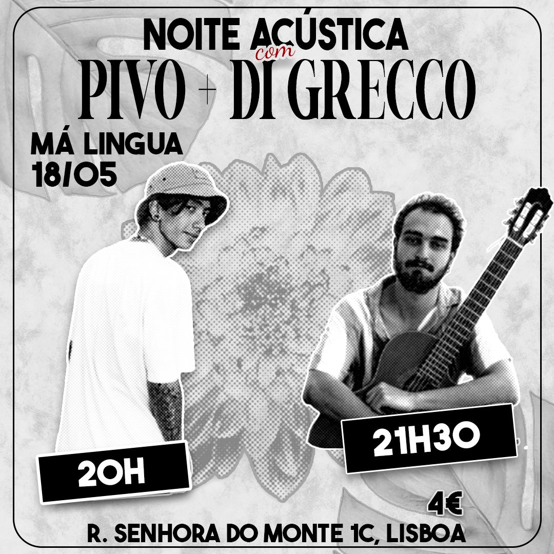 PIVO and Di Grecco At M\u00e1 Lingua