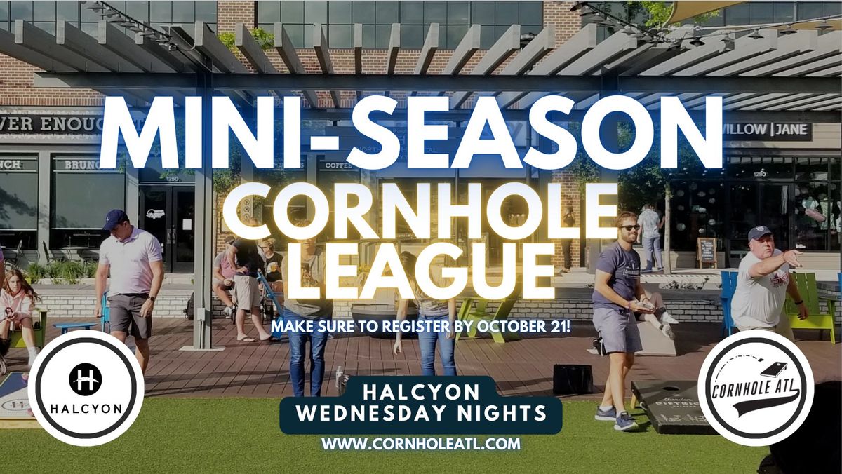 Mini Season Cornhole League on Wednesday Nights in South Forsyth