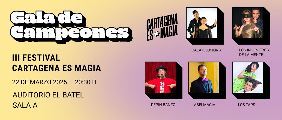 'Gala de campeones' - Festival Cartagena es magia