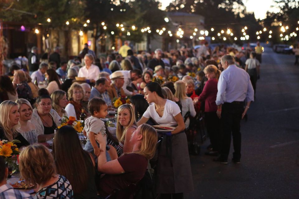 SOLD OUT! Kelseyville Pear Festival Farm to Fork Dinner 2022, Main St