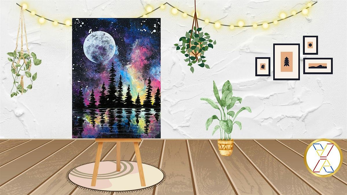 BYOB Glow Paint N Sip : Lakeside Moon