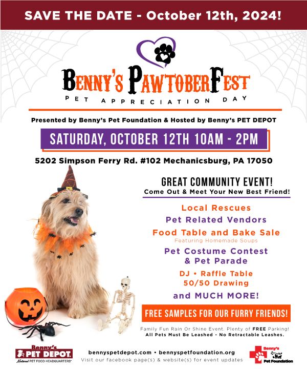 Benny's PawtoberFest - Pet Appreciation Day