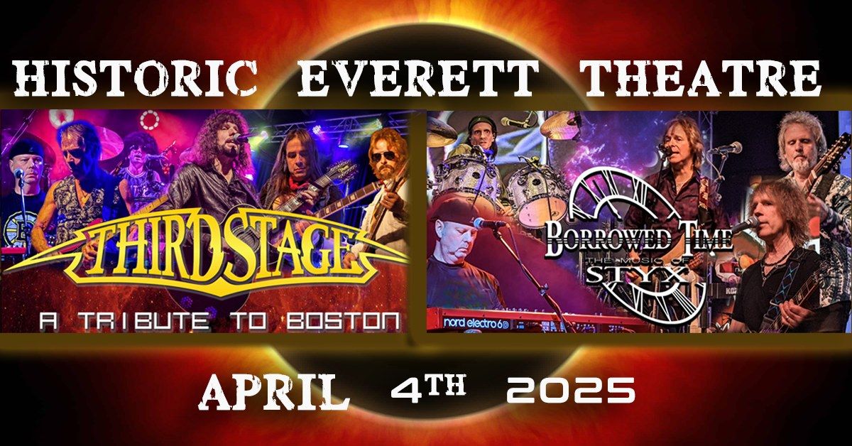 Historic Everett Theatre: The Music of BOSTON & STYX 