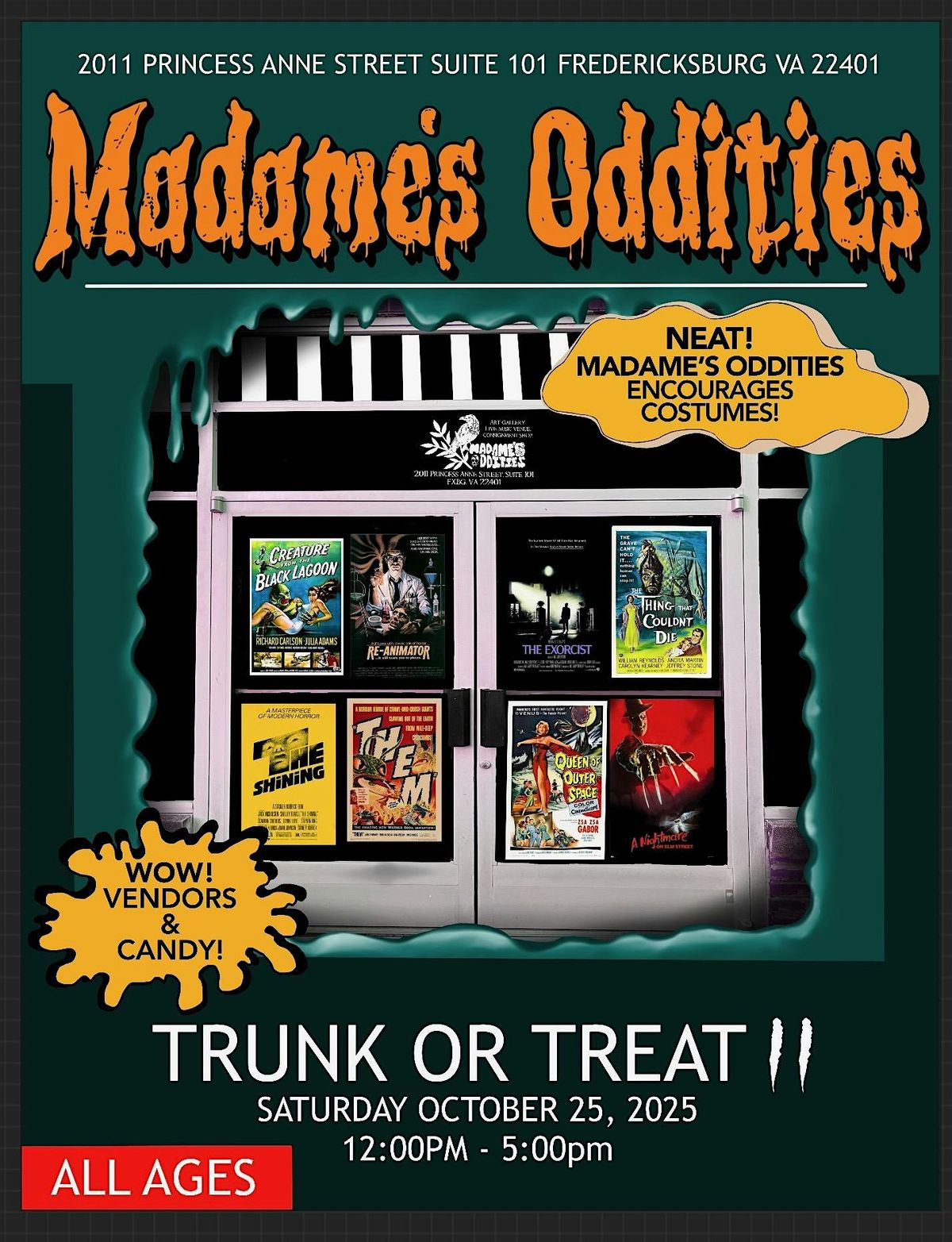 Madame\u2019s Trunk or Treat ll